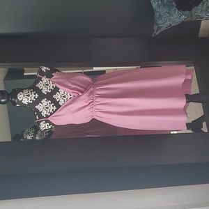 Pink midi dress KK